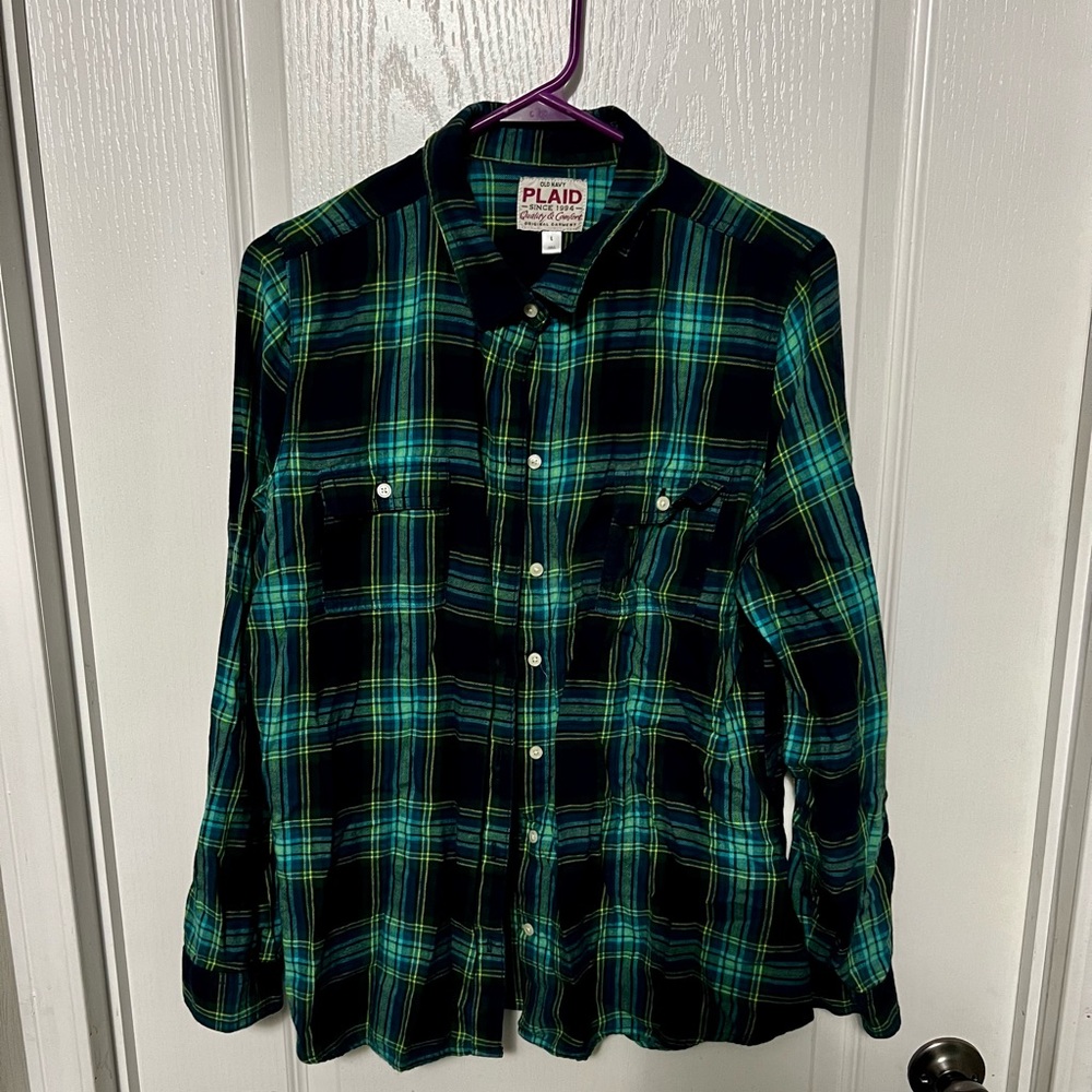 Old navy plaid shirt
